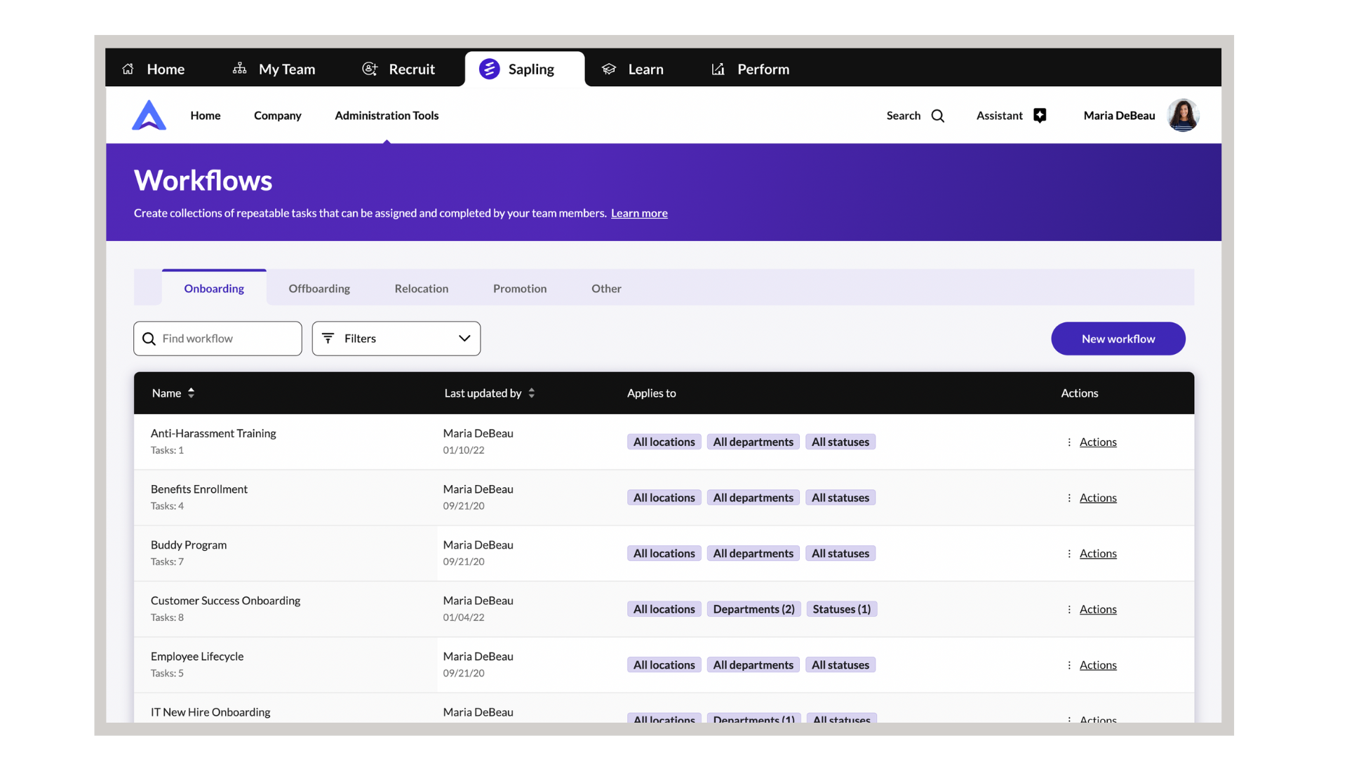 Workable Partners Directory